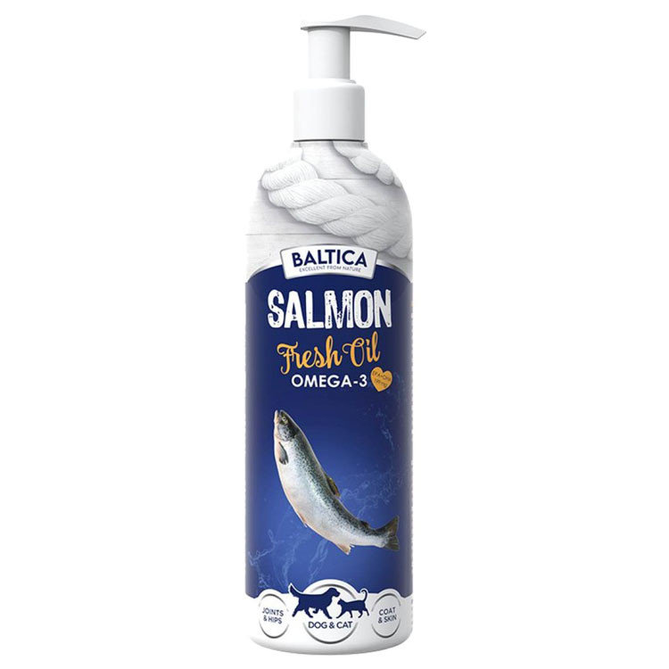 Baltica Olej z łososia Atlantyckiego Salmon Fresh Oil 400ml