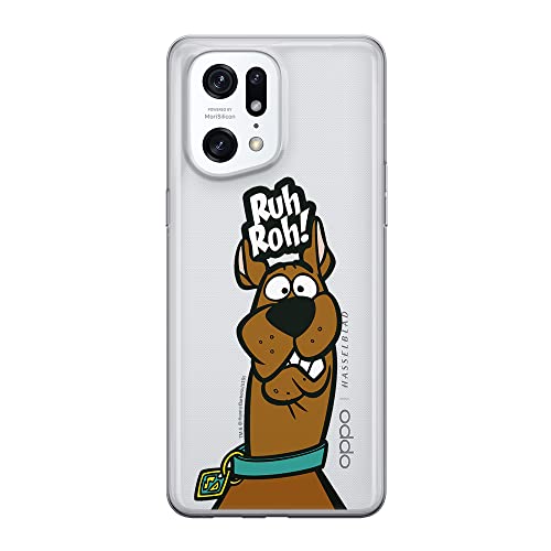 Etui Scooby Doo 007 Scooby Doo Nadruk częściowy Przeźroczysty Producent: OPPO, Model: FIND X5 PRO