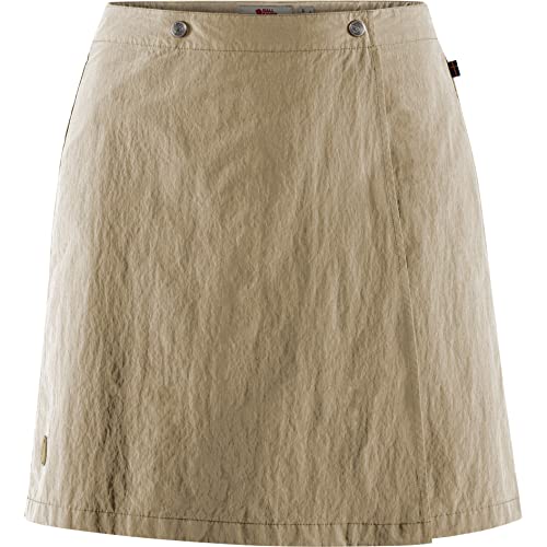 FJALLRAVEN Damska spódnica Travellers Mt Skort W beżowy jasny beż 40