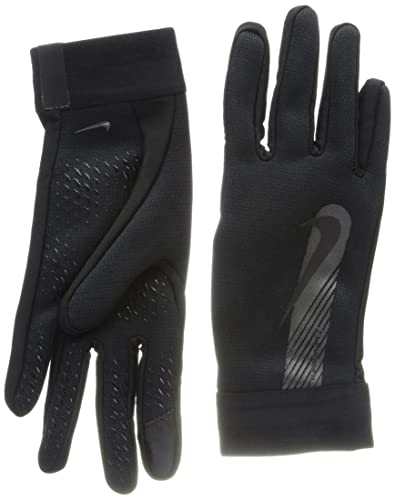 Nike Unisex młodzieżowe rękawiczki Acdmy Thermafit, czarne/czarne, M