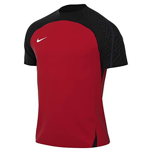 Nike Krótki rękaw Soccer Top M Nk Df Strk23 Top Ss, University Red/Black/White, DR2276-657, L