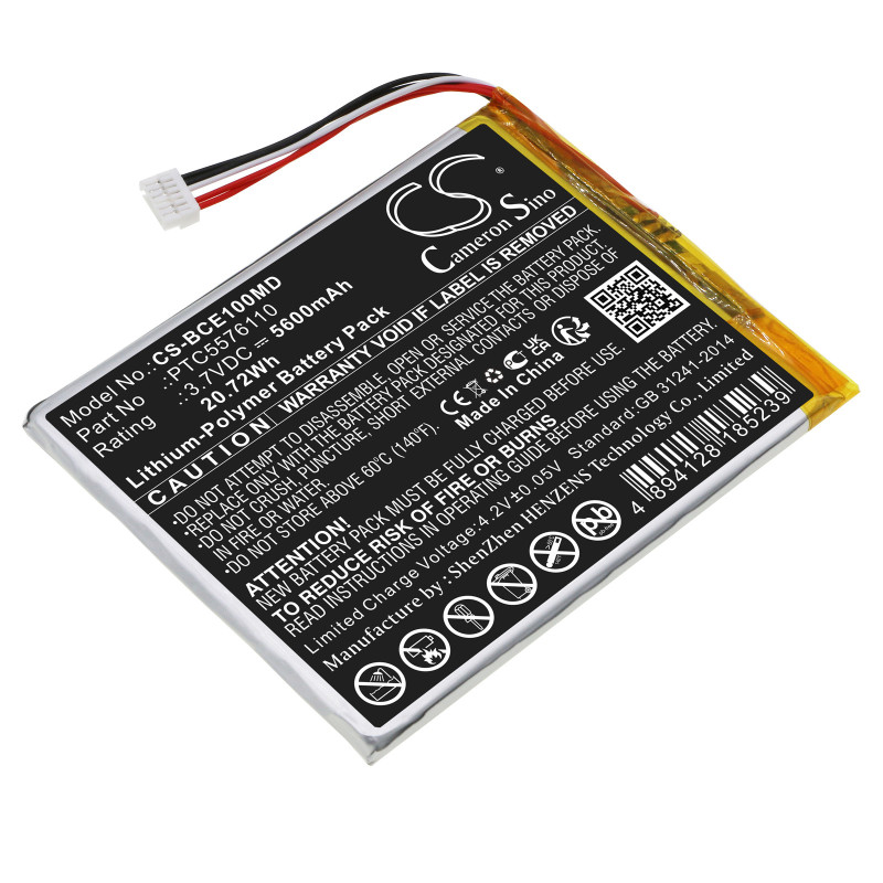 Biocare iE10 / PTC5576110 5600mAh 20.72Wh Li-Polymer 3.7V (Cameron Sino)