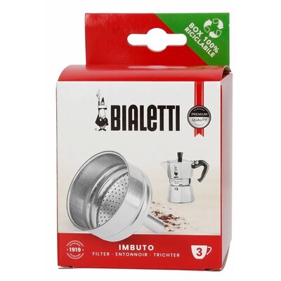 Bialetti - Lejek zamienny do aluminiowych kawiarek 3tz