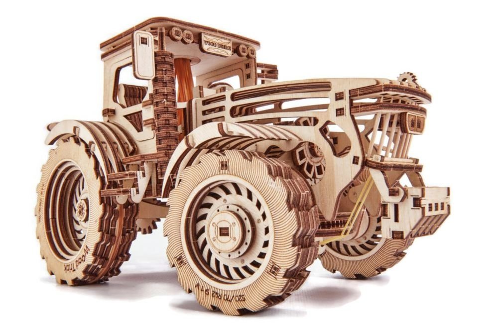 Wood Trick, puzzle mechaniczne Traktor