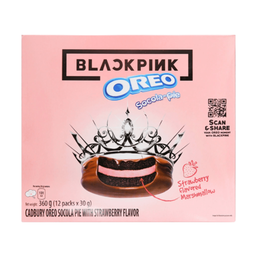 Oreo Socola Pie Strawberry 360g