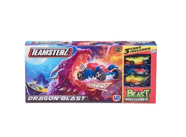 TEAMSTERZ zestaw atak smoka+3auta