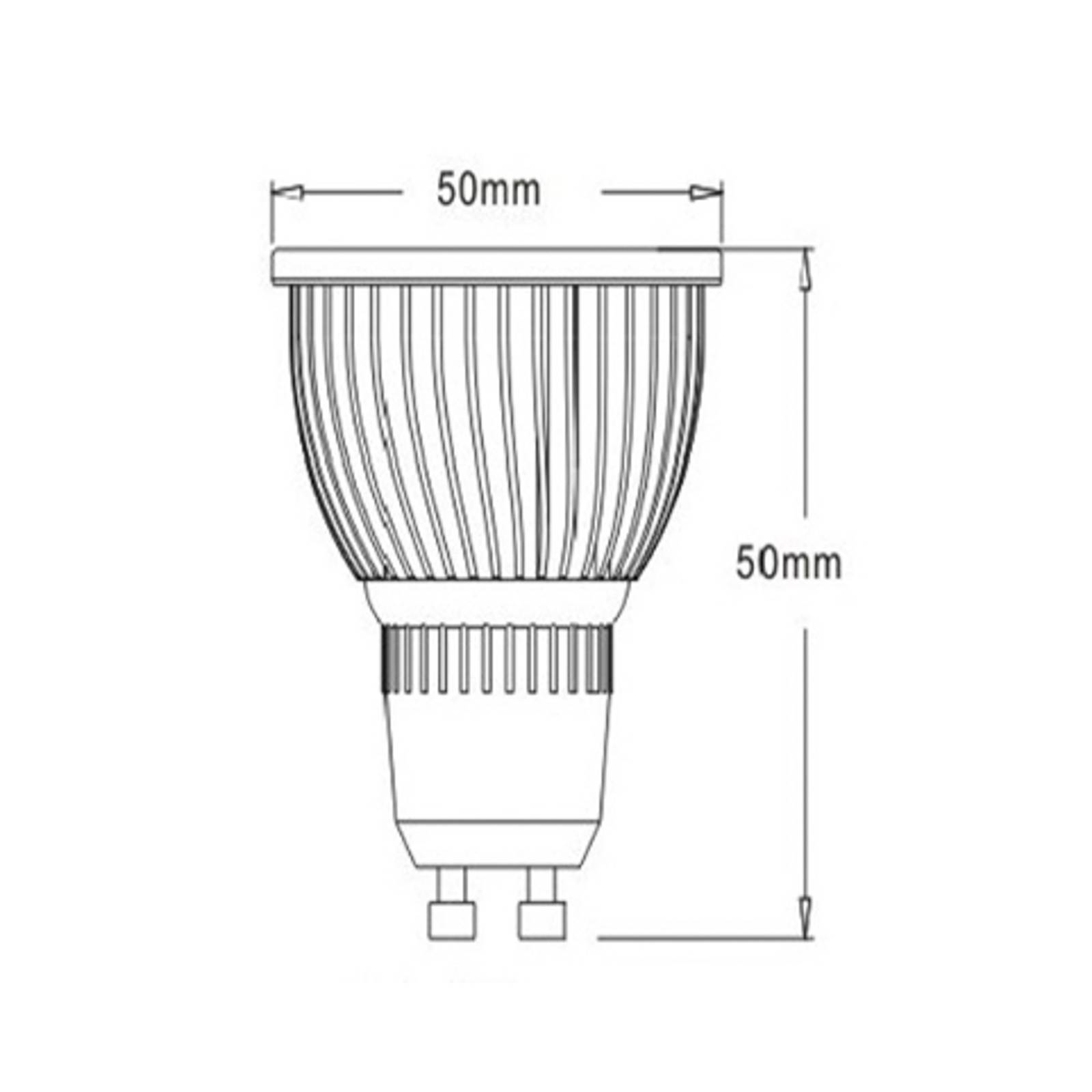 Lindby Reflektor LED GU10 5W 830 85° 10 szt.