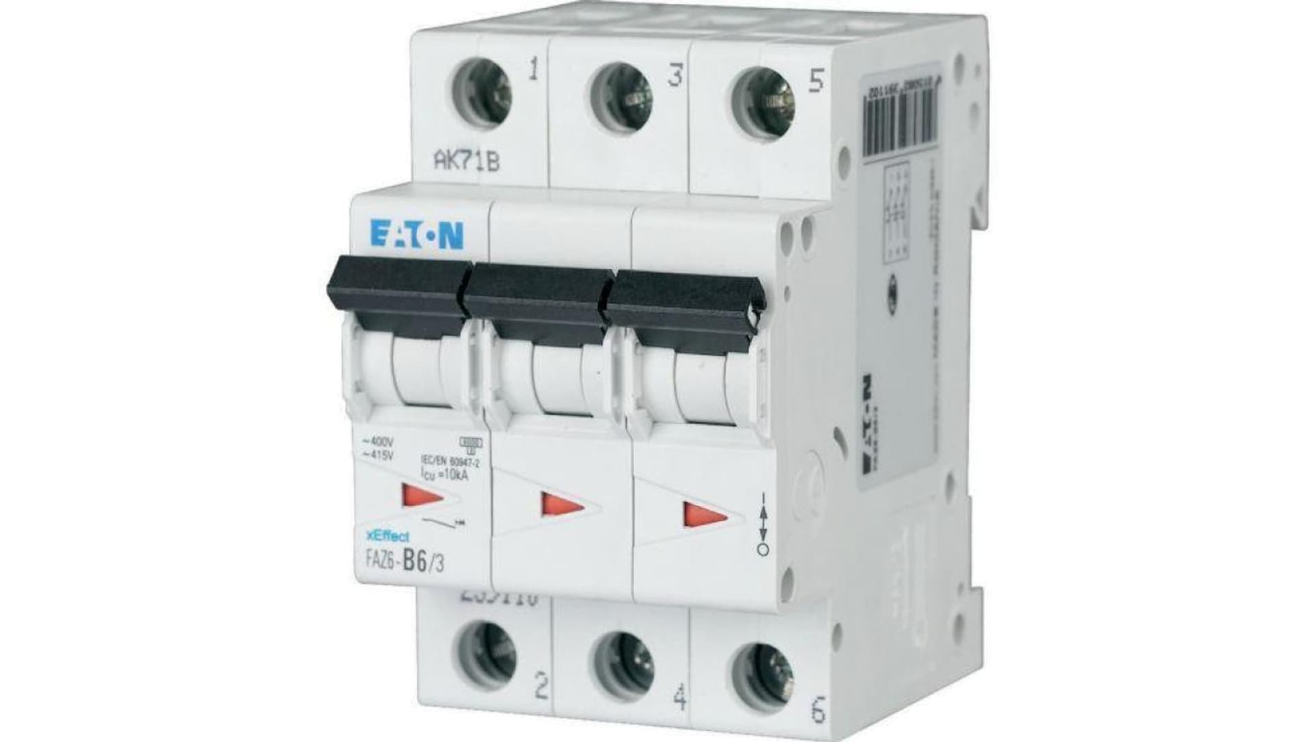 Wyłącznik nadprądowy 3P C 12A 6kA FAZ6-C12/3 177406