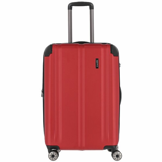 Travelite City M wózek 4-kołowy 68 cm rot
