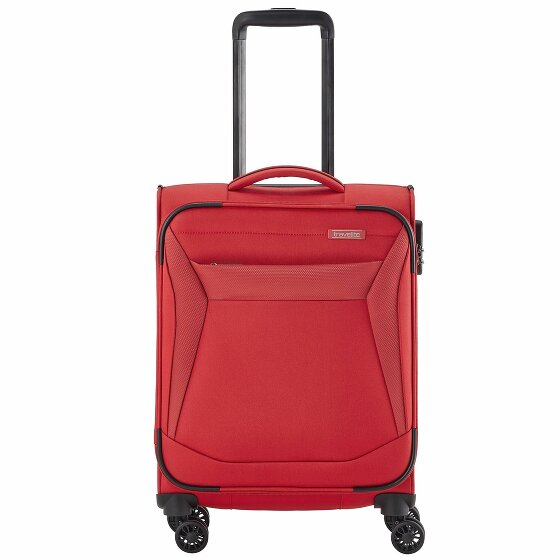 Travelite Chios 4 kółka Walizka kabinowy 55 cm rot