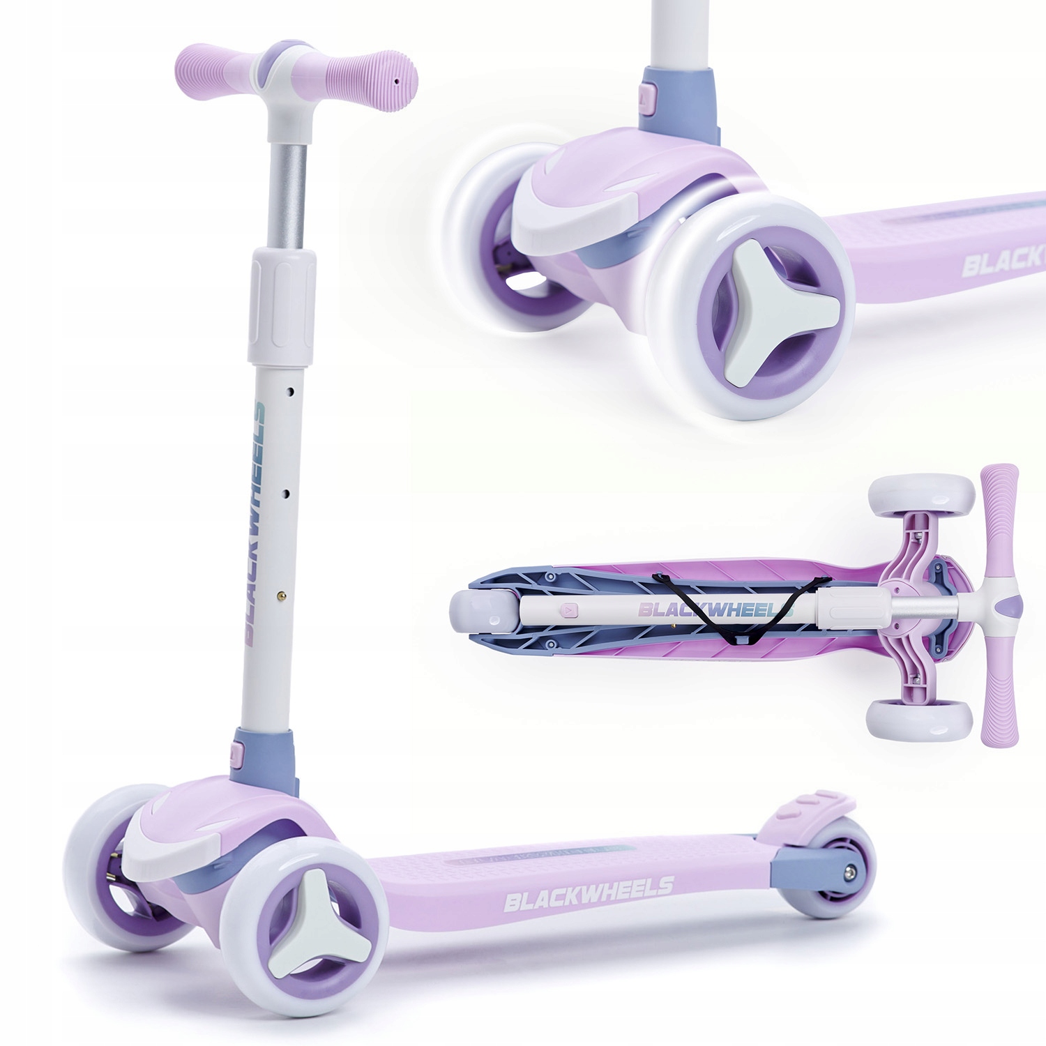 Hulajnoga Blackwheels trzykołowa Blink Pastel Pink
