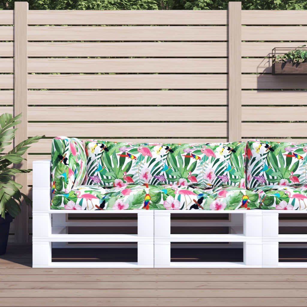 Poduszki na palety, 3 szt., kolorowe, tkanina Oxford