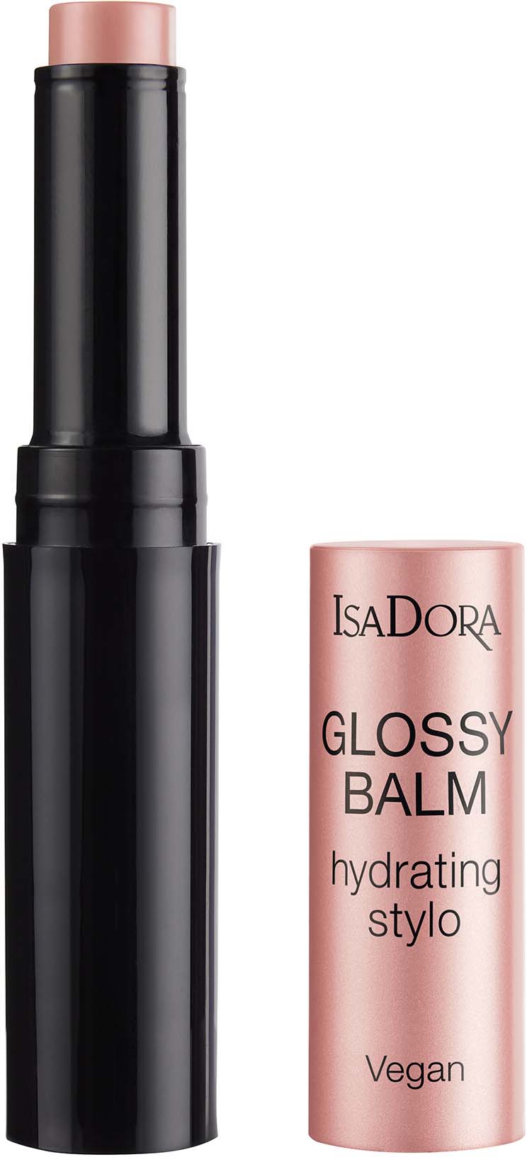 IsaDora Glossy Balm Hydrating Stylo 41 Pink Silk