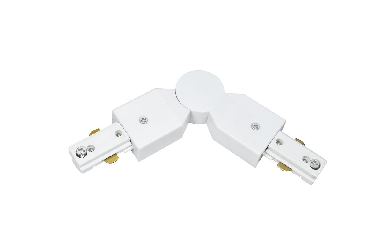 Łącznik przegubowy do szyny, MEVA PRO Flex Connector-B White, biały EDO777519 Edo Solutions