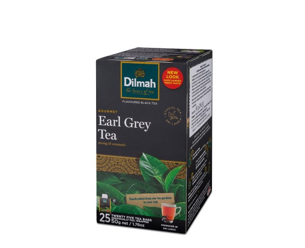 Dilmah EARL GREY 25 KOPERT HERBATA CZARNA AROMATYZOWANA