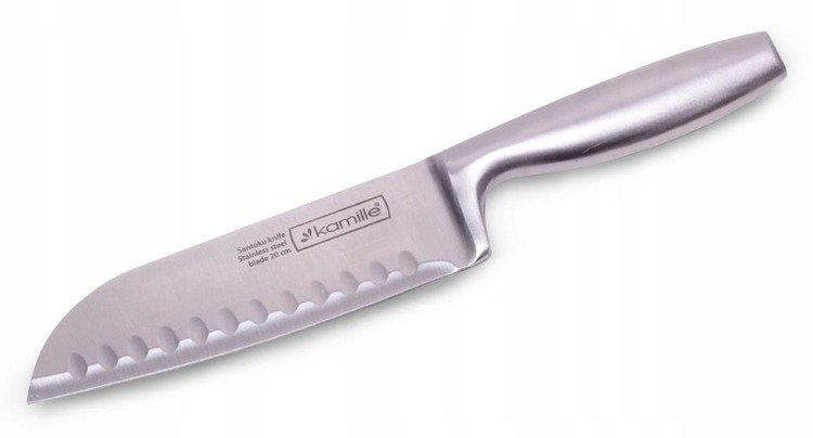 Kamille Nóż japoński Santoku 16,5 cm, stal nierdzewna 5142