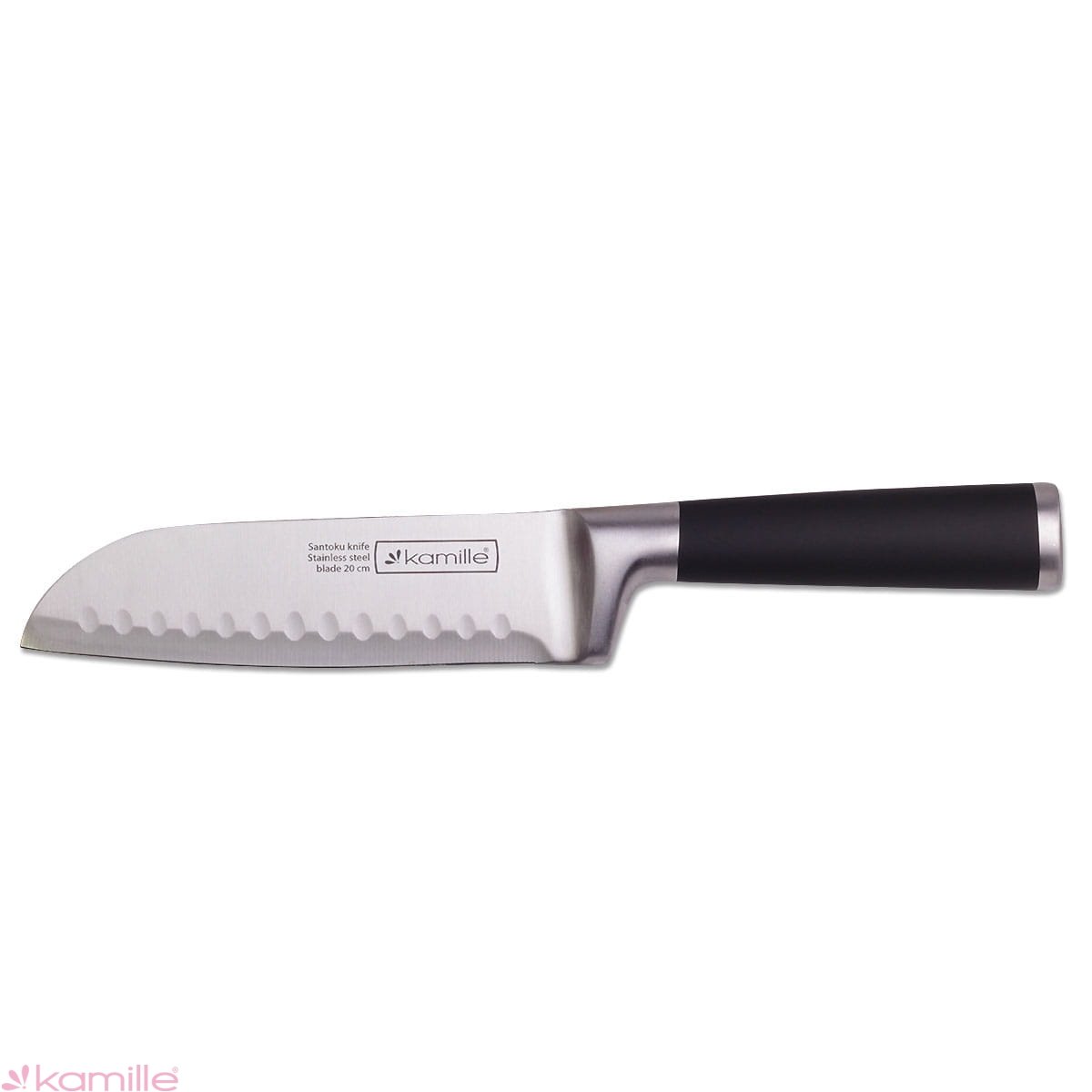 Kamille Nóż kuchenny japoński Santoku z powłoką 