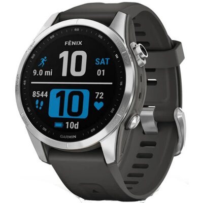 GARMIN Fenix 7S Pro Solar Grafitowy