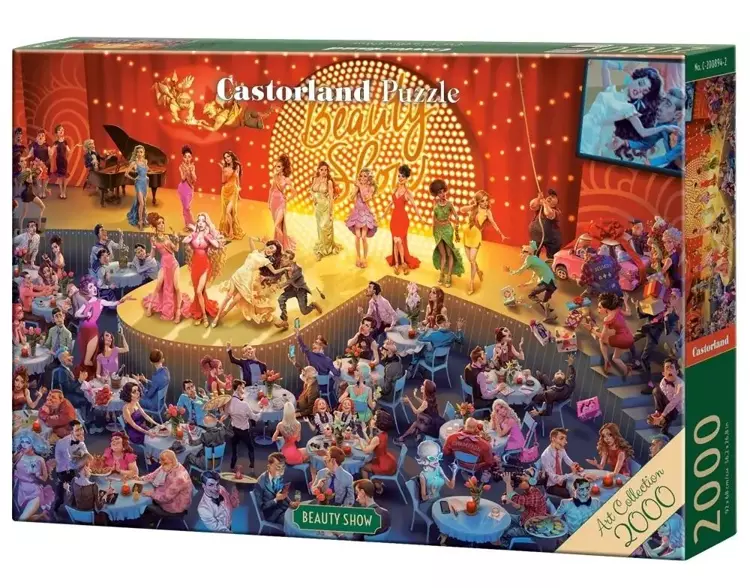 Puzzle 2000 Beauty Show - Castorland