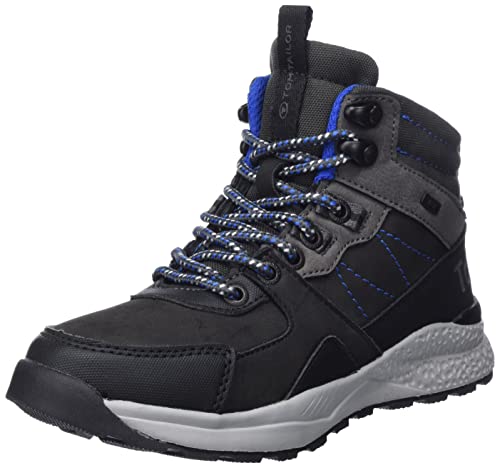 Tom Tailor 4273106, botki chłopięce, Węgiel, 28 EU