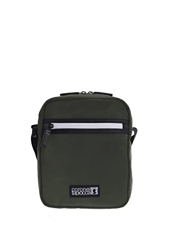 Coronel Tapiocca - Męska torba na ramię - Torba na ramię - Torba na ramię - Męska torba na ramię - Męska torba na ramię, Khaki, 18x5x23 cm