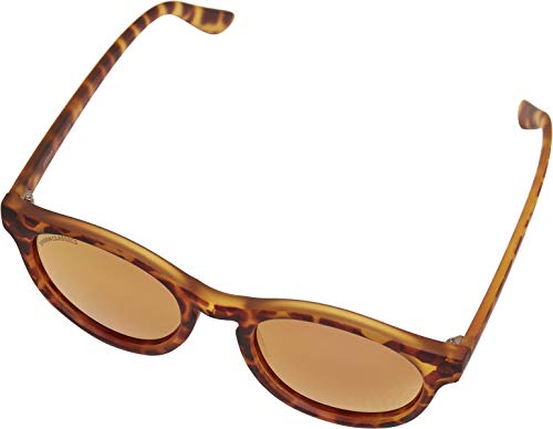 Urban Classics Sunglasses Sunrise UC, Okulary Unisex-Dorosły, Brązowy Leo/Różowy, Taglia unica
