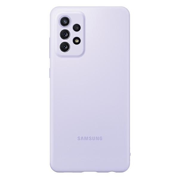 Samsung Etui Silicone Cover Galaxy A72, fioletowe 8806092114593