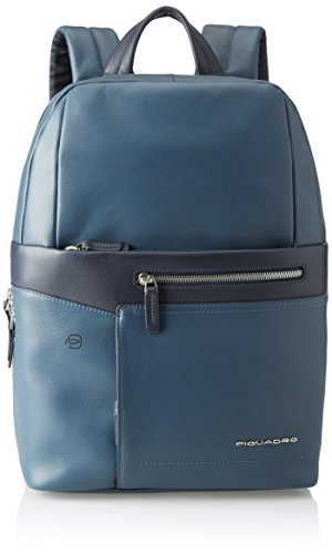 PIQUADRO Ca4115w82 Plecak Mężczyźni (Paczka 1), niebieski, 14x39.5x28 cm (W x H x L), plecak