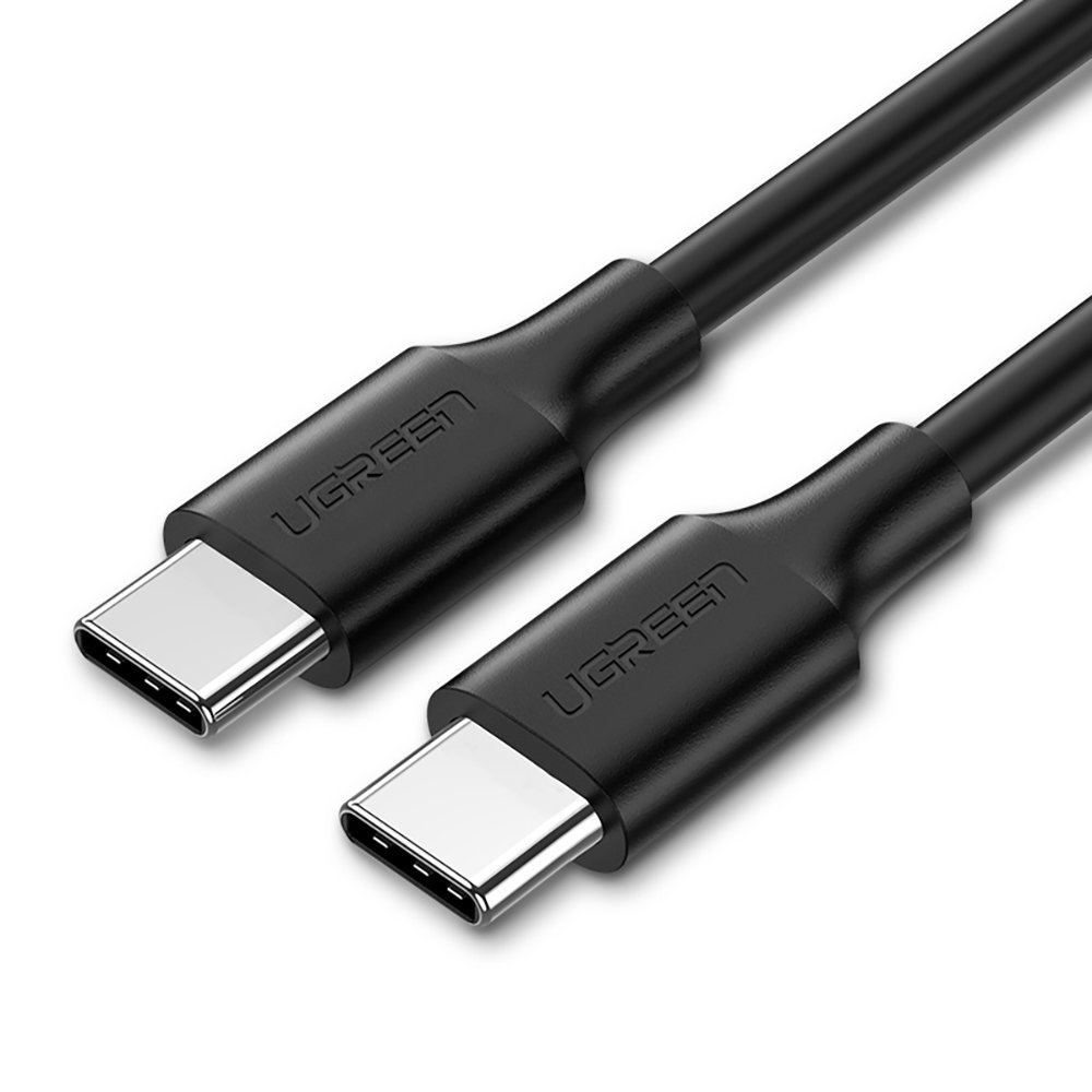 UGREEN Kabel USB-C do USB-C US286 2m czarny)