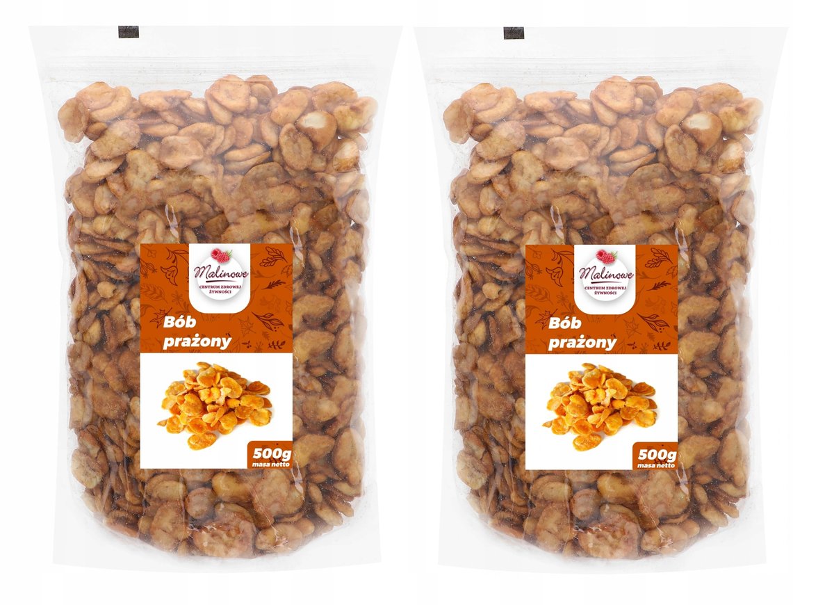 Zestaw Bób prażony 2x500g