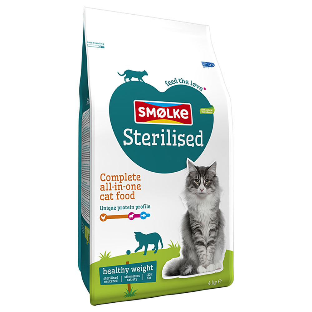 Smolke Sterilised Weight Control karma dla kotów - 4 kg