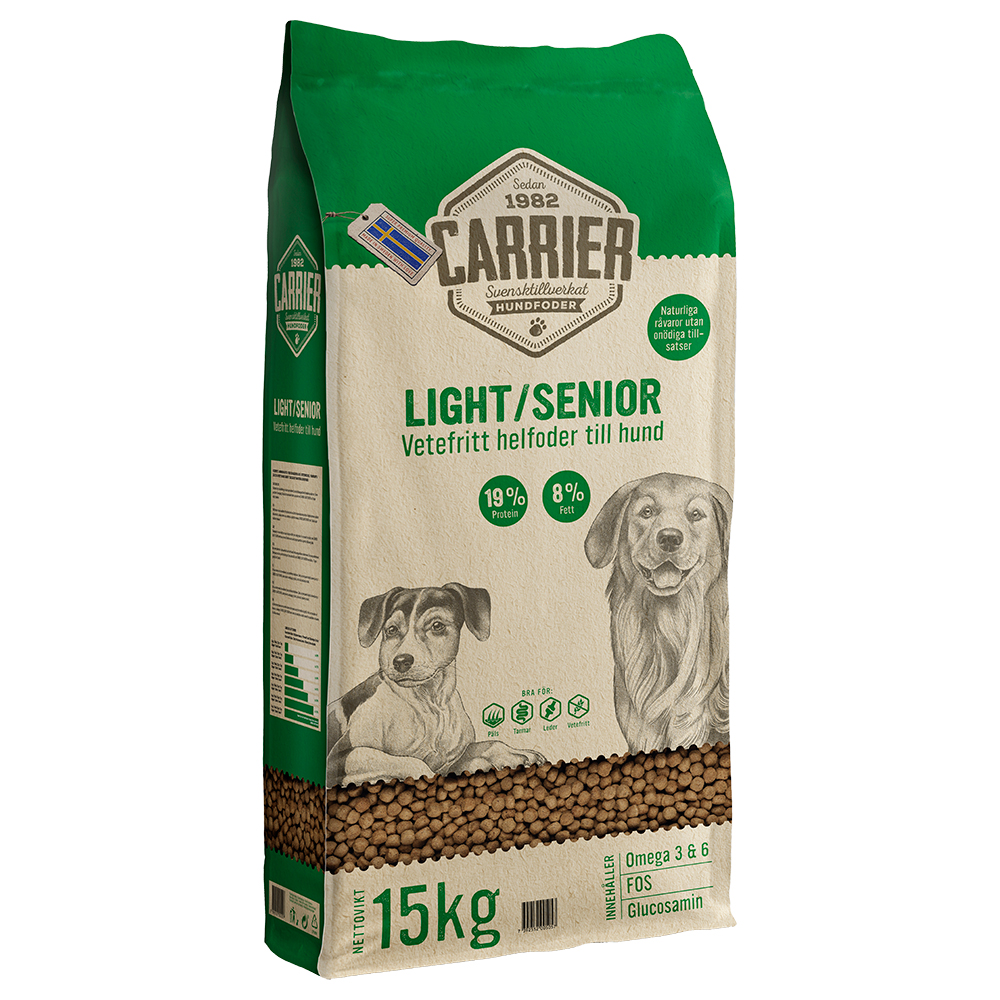 Karma dla psów Carrier Light/Senior - opakowanie ekonomiczne: 2 x 15 kg