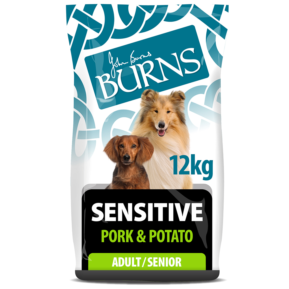 Burns Adult Sensitive, wieprzowina i ziemniaki - 12 kg