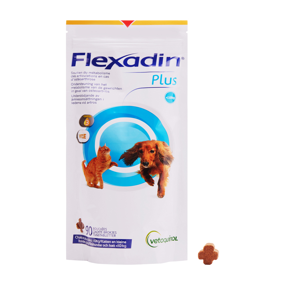 Flexadin Plus Mini dla kotów i małych psów - 90 ukąszeń