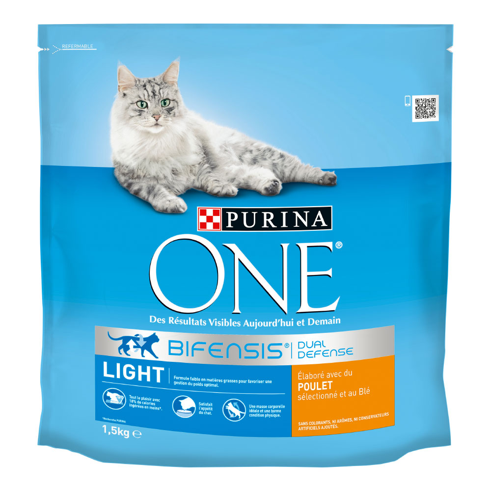 PURINA ONE Light kurczak, pszenica dla kotów - 1,5 kg