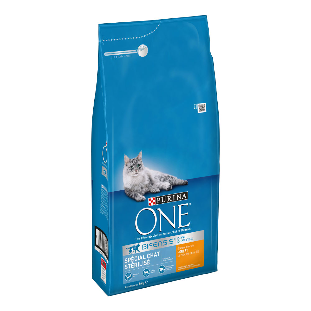 PURINA ONE Sterilized Cat Chicken, Pszenica - 6 kg