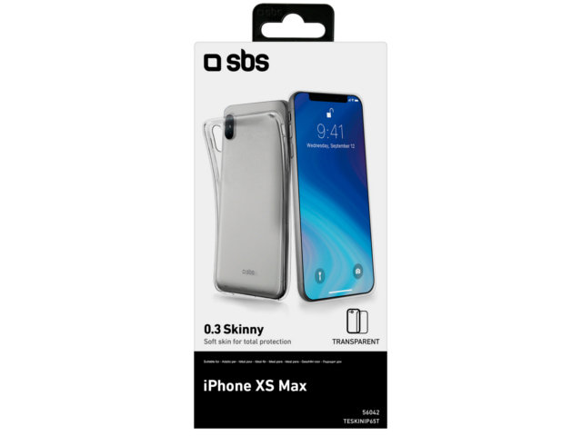 SBS SBS Etui SBS Skinny do Apple iPhone XS Max Przezroczysty