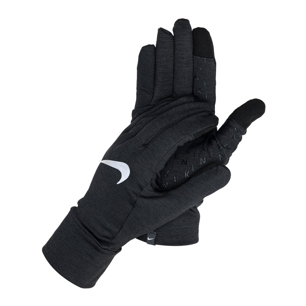 Rękawiczki do biegania męskie Nike Fleece RG czarne NI-N.100.2576.082 M-L
