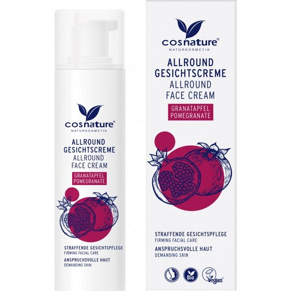 COSNATURE Naturalny nawilżający krem na dzień z owocem granatu 50 ml