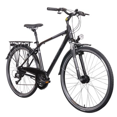 Indiana Rower trekkingowy X-Road 3.0 M21 28 cali męski Czarno-brązowy