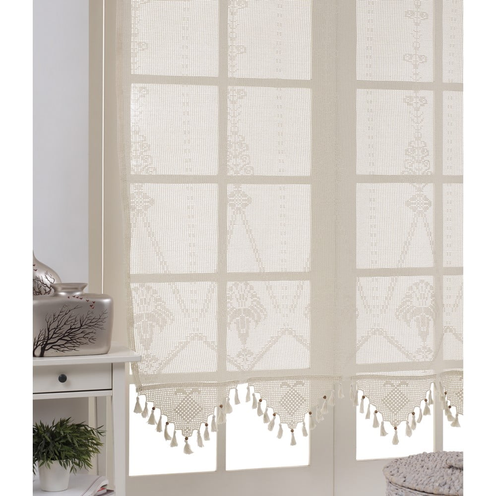Kremowa firanka 100x200 cm Authentic – Oyo Concept