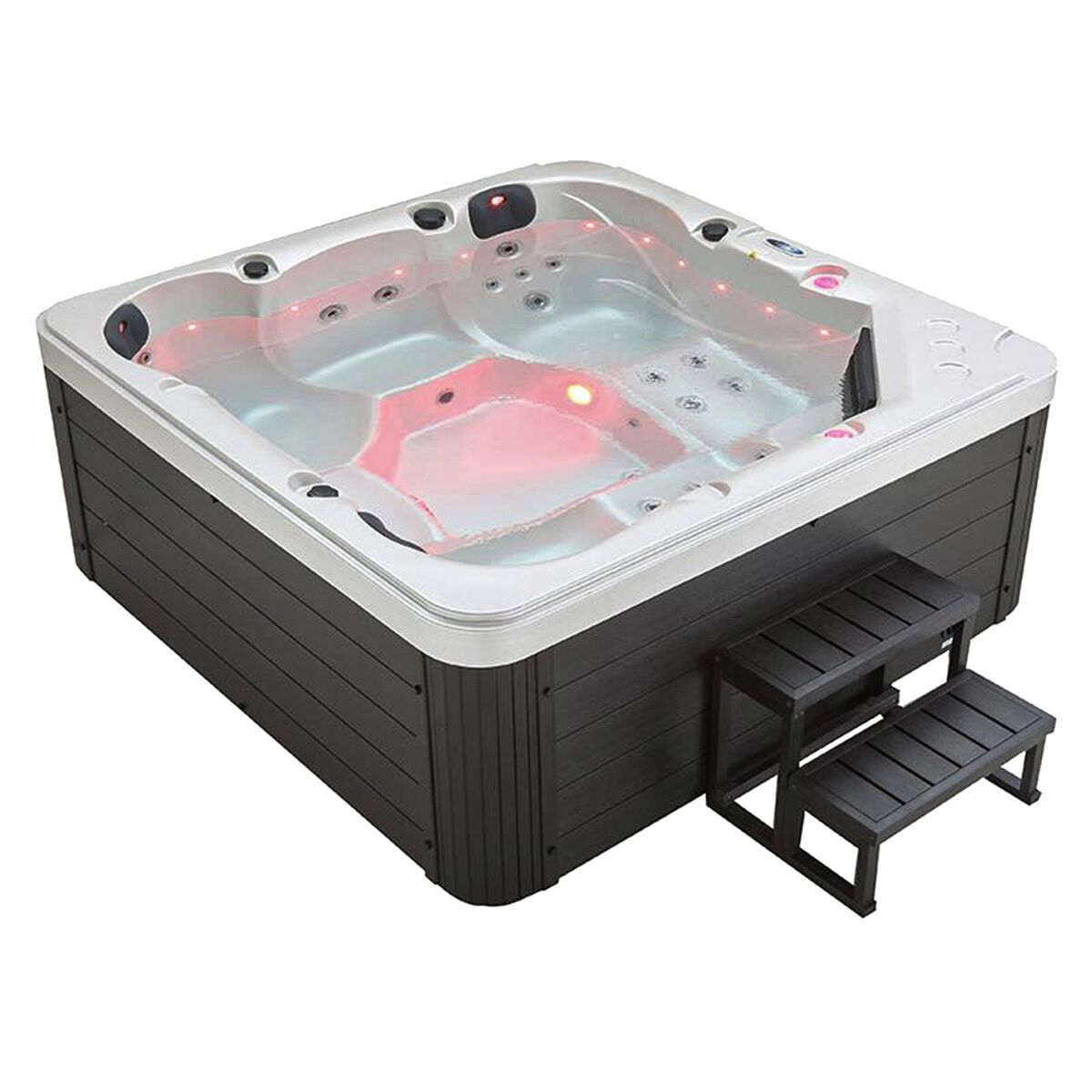 Jacuzzi ogrodowe wanna HYDRO-SPA-215M5 215x215x86cm Skiendi