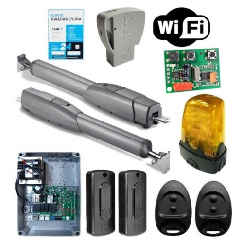 Came Zestaw ATS SAFE 24V SPACE EXTENDED + KEY WIFI do bram skrzydłowych o długości skrzydła do 3 m