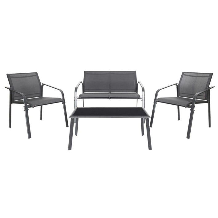 MWM Meble Zestaw ogrodowy Saxo szary