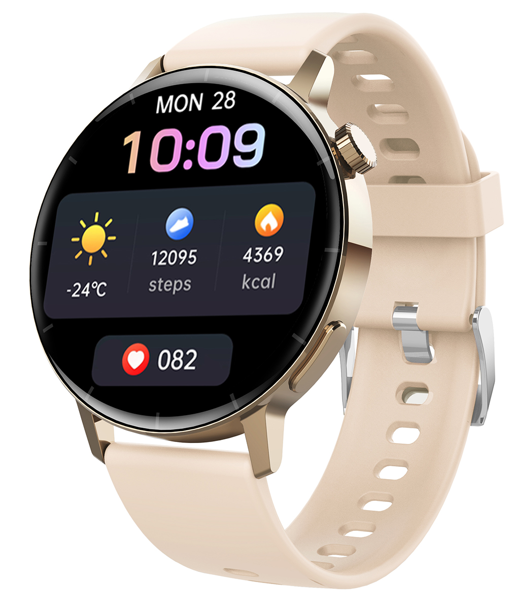 Zdjęcia - Smartwatche HAGEN Zegarek  HC32.110.539 Smartwatch HC32 różowy+ bransoleta - Natychmias 