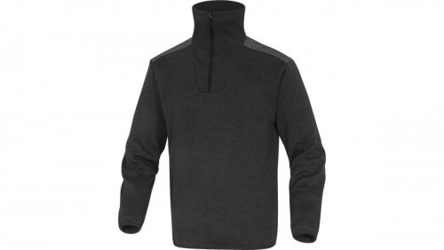 Delta Plus Bluza polarowa imitacja swetra kolor szary rozmiar 3XL MARMOGR3X MARMOGR3X