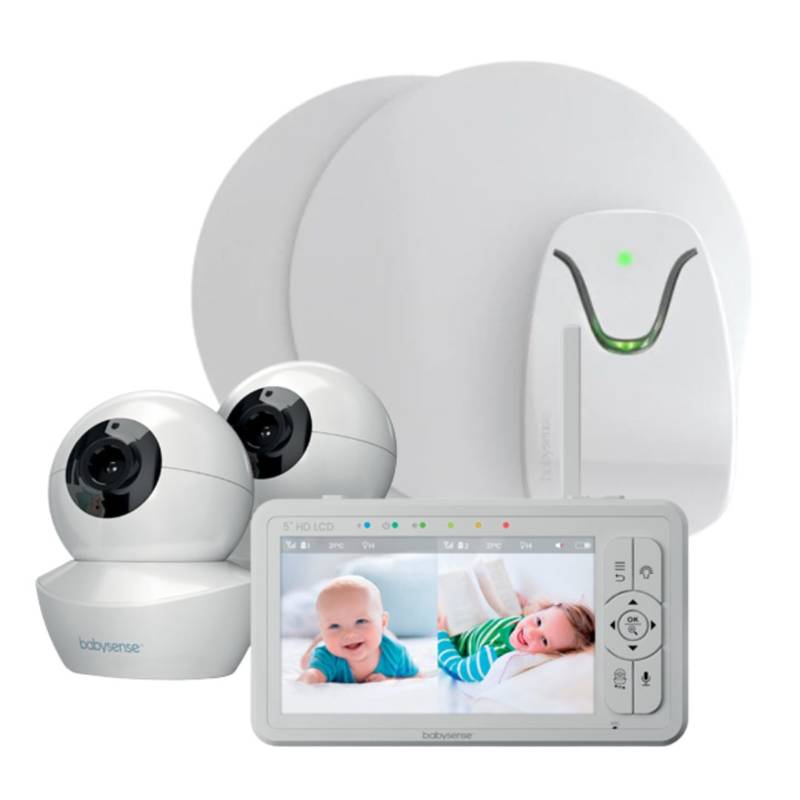 Babysense HD 5'' S2 Limited Edition Elektroniczna niania 2 kamery + Monitorem oddechu Babysense 7