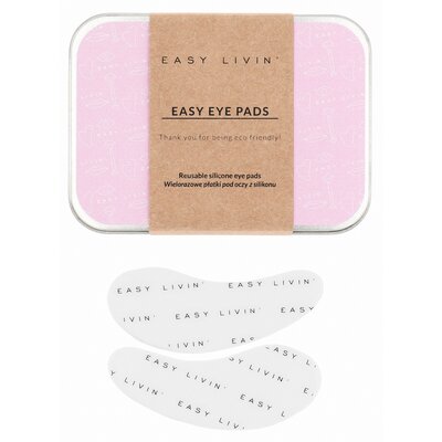 Easy Livin Easy Livin Easy Eye Pads Wielorazowe płatki z silikonu 2 szt