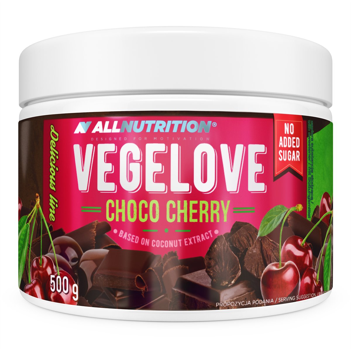 ALLNUTRITION ALLNUTRITION Vegelove Choco Cherry 500g