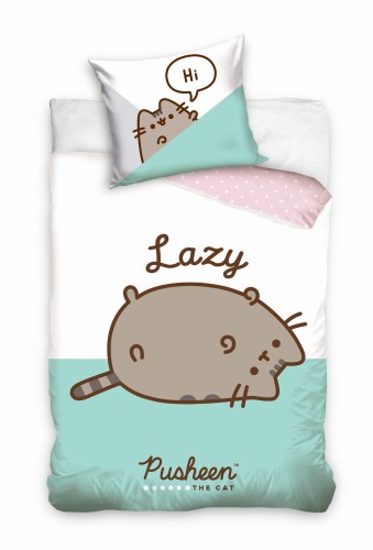 Halantex Pościel Młodzieżowa bajkowa 160x200 Kot Pusheen